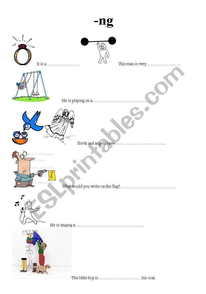 ng sound worksheet