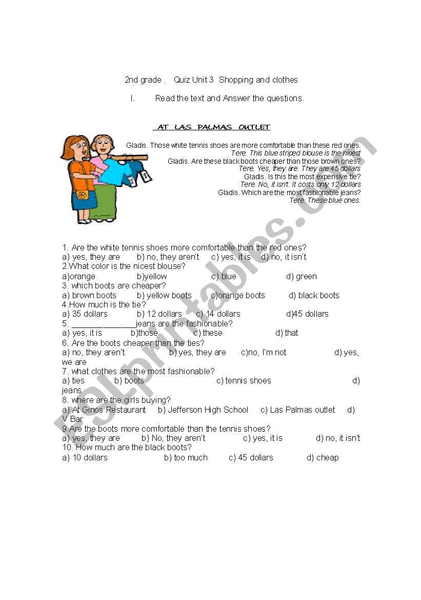 first grade printable worksheet