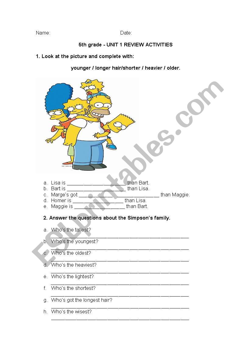 Comparative and superlative short adjectivies