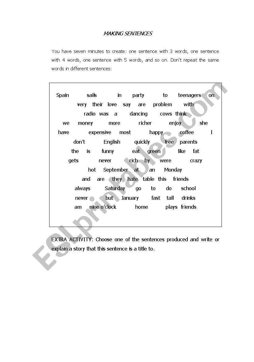 making-sentences-esl-worksheet-by-truquets