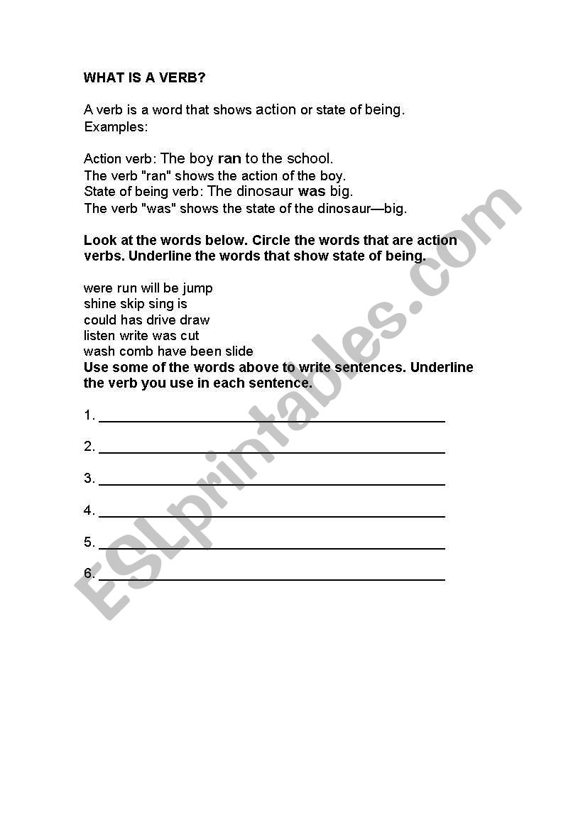 english-worksheets-what-is-a-verb