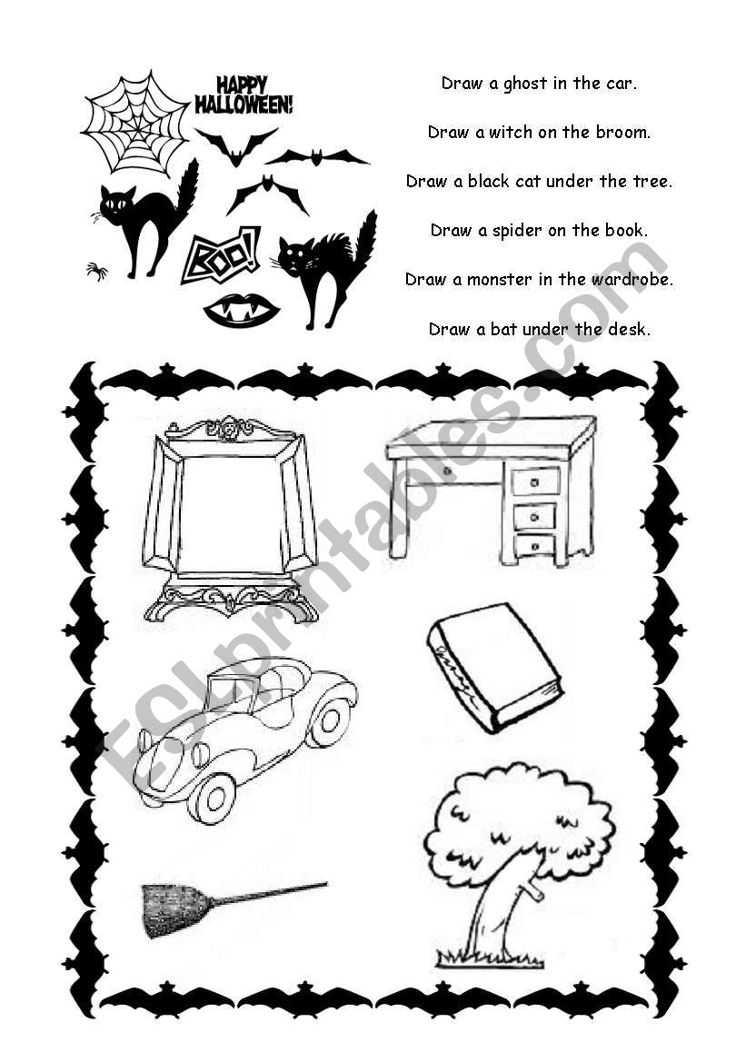 Read and draw worksheet