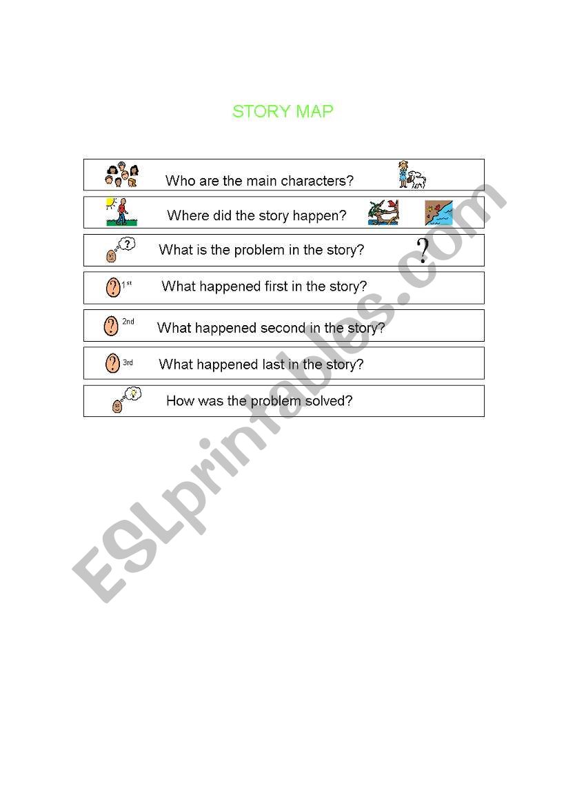 Story Map worksheet