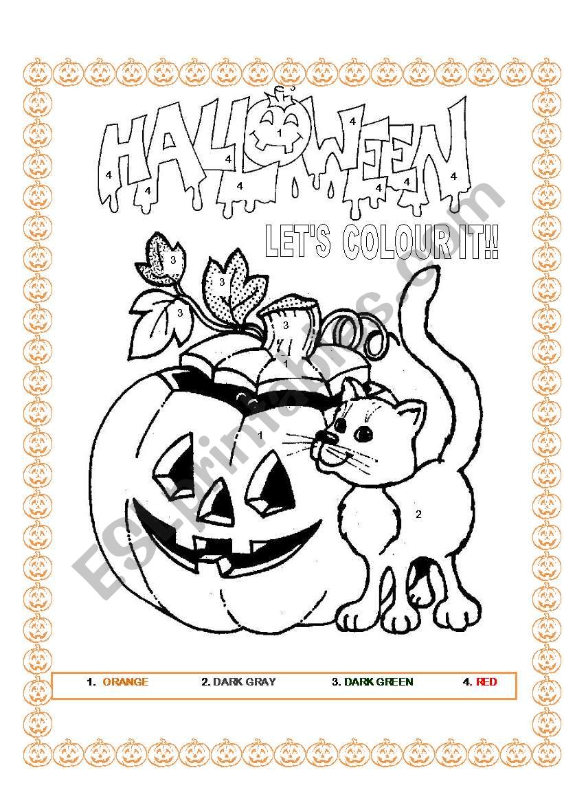 HALLOWEEN - LETÂ´S COLOUR IT!!!
