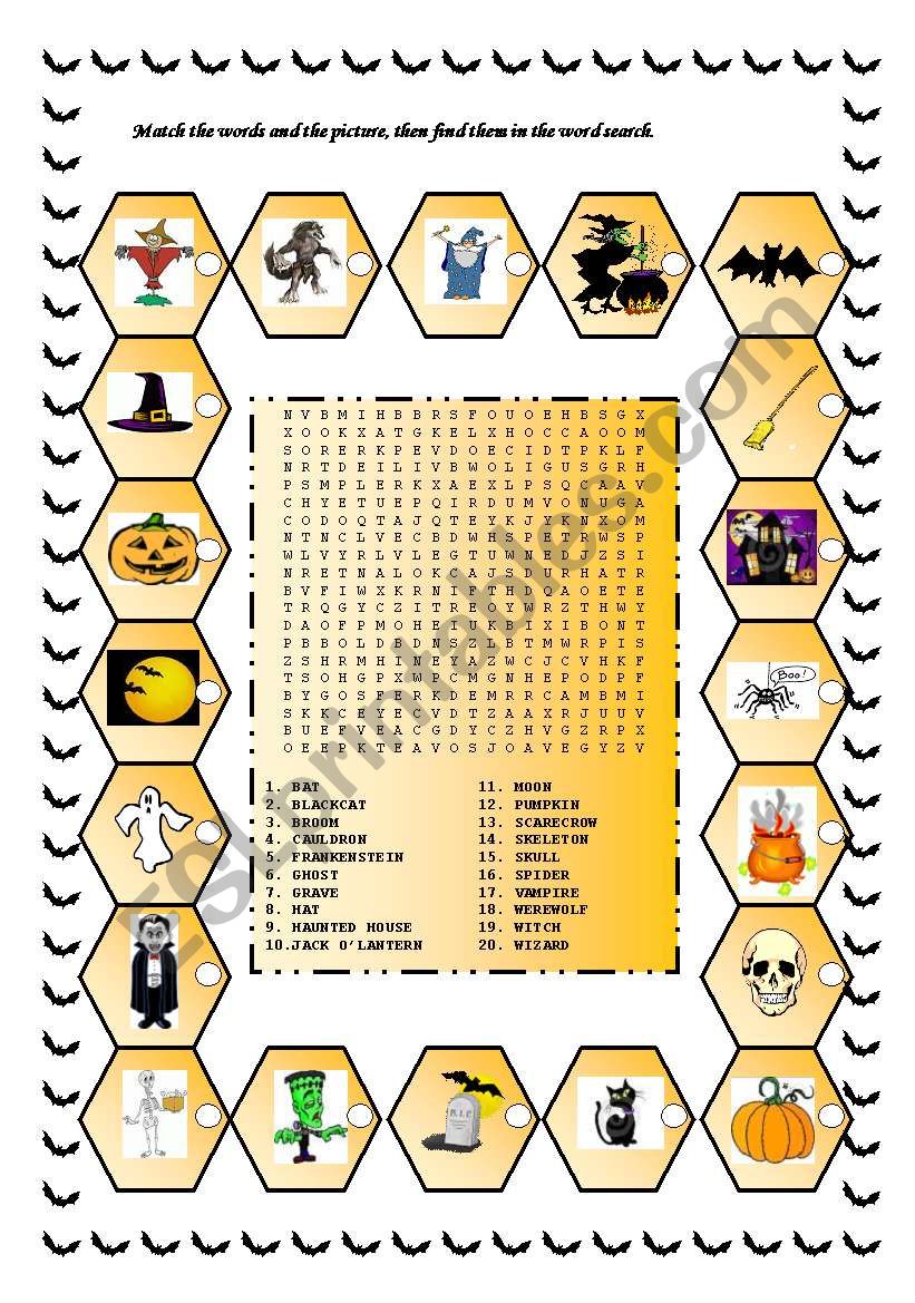 THE NIGHTMARE BEFORE CHRISTMAS MOVIE ACTIVITIES FOR HALLOWEEN part2