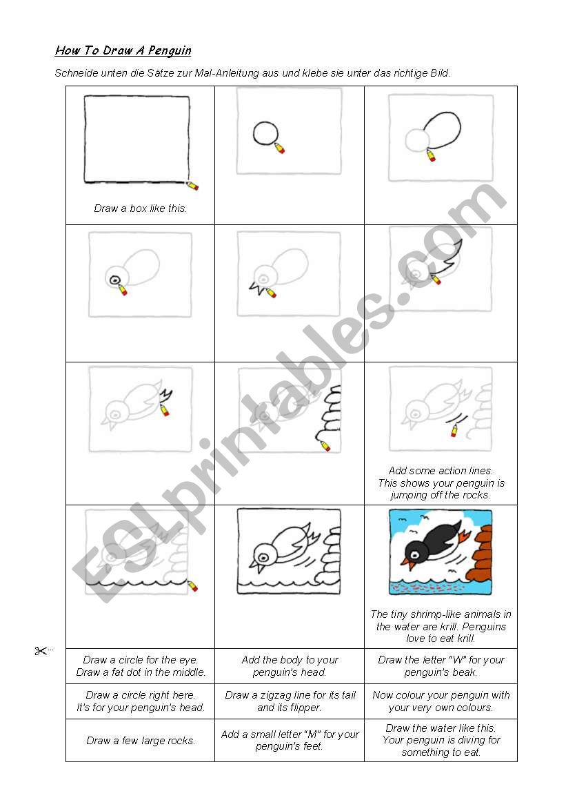 The  Penguin worksheet