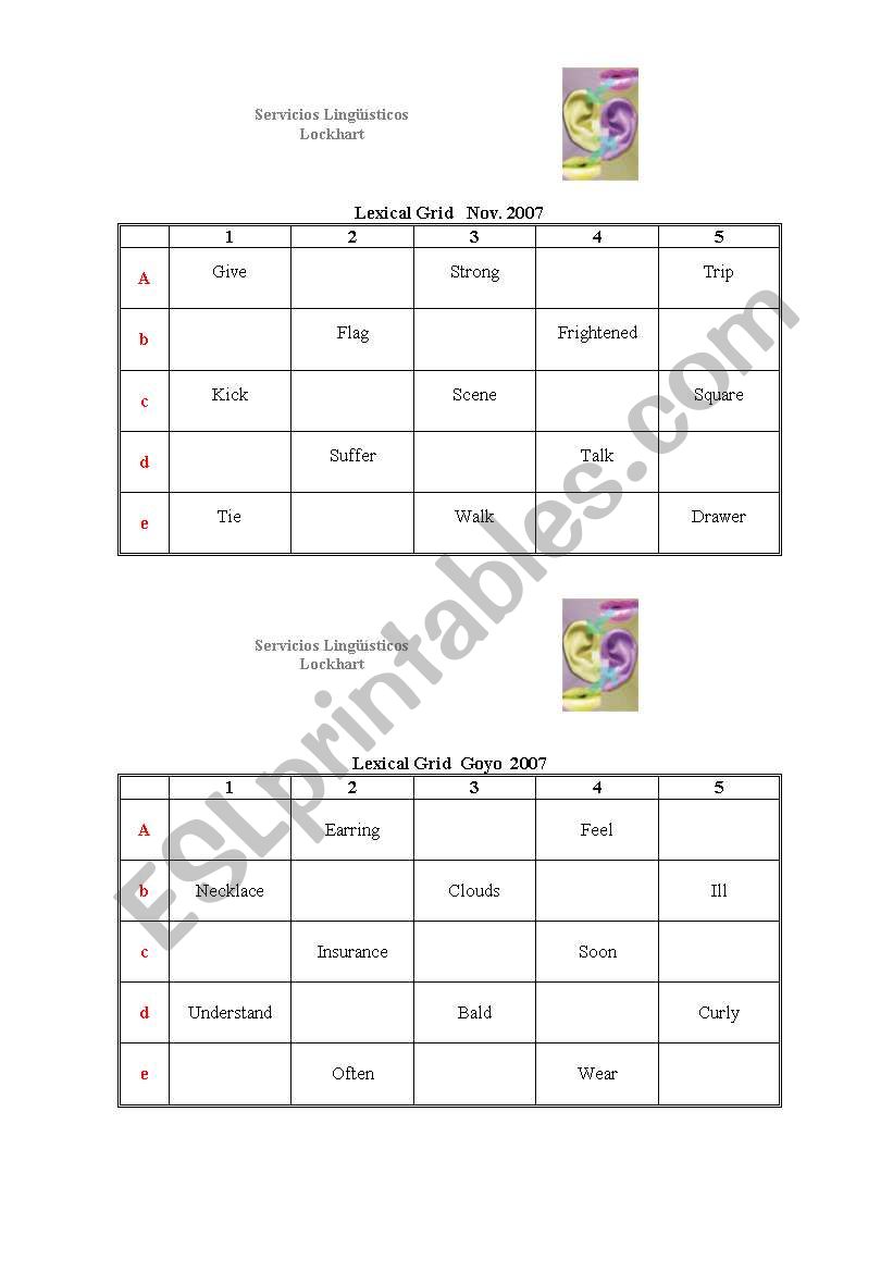 Describing words worksheet