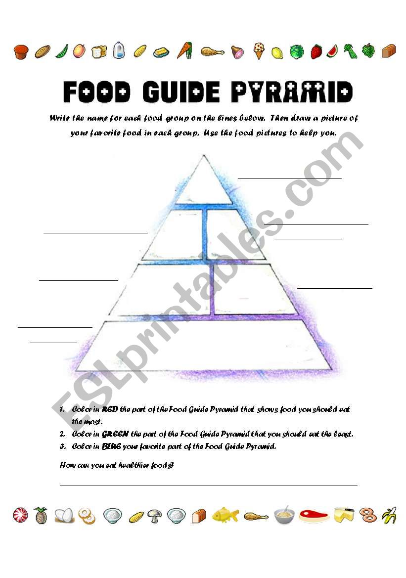 Fun with the Food Guide Pyramid