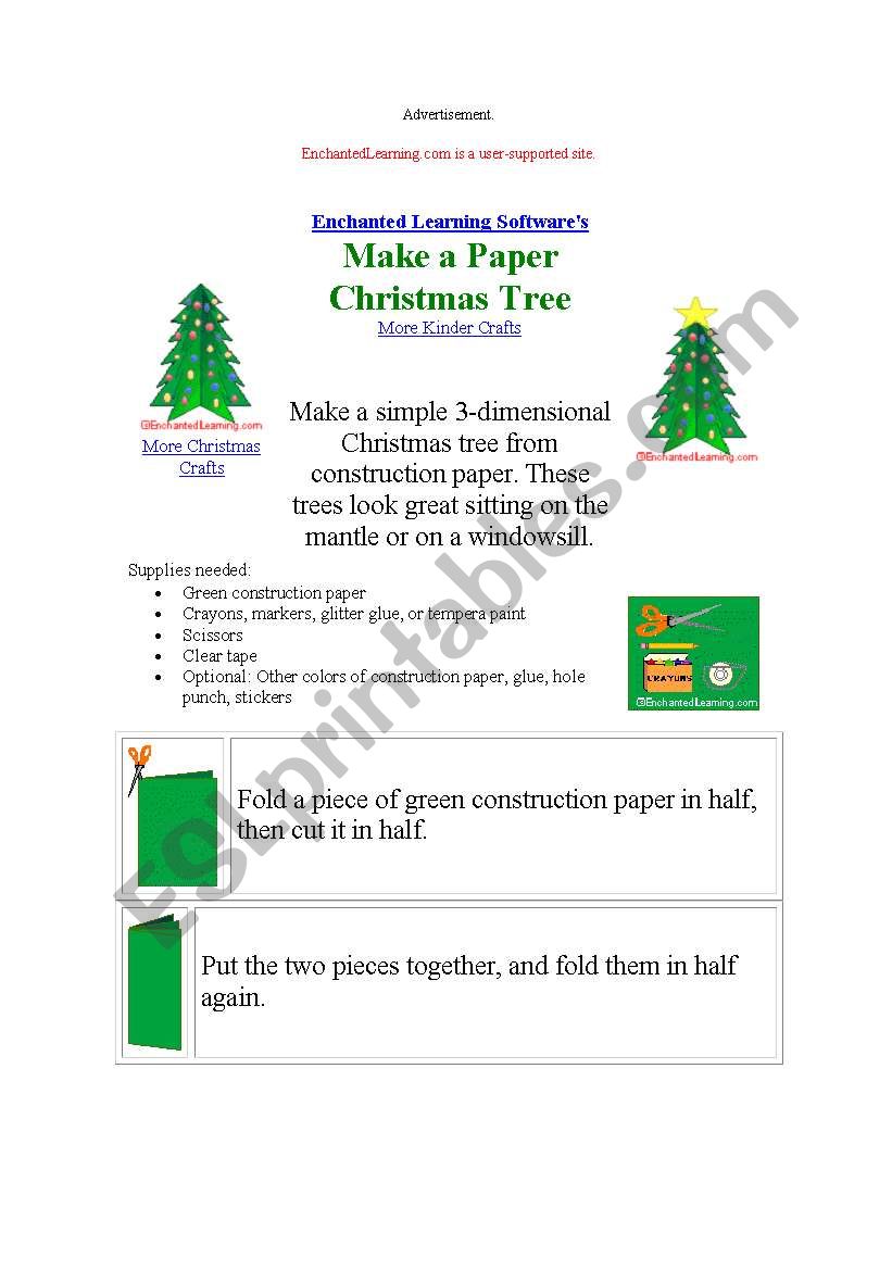 christmas worksheet
