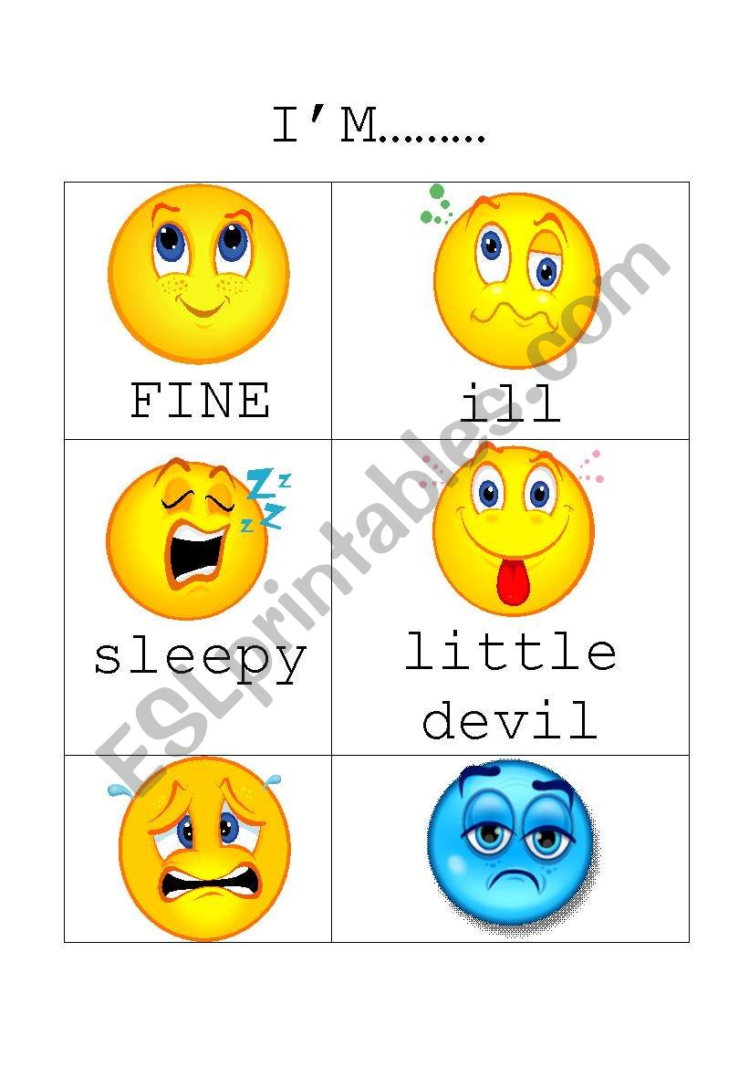 IÂ´m ........... worksheet