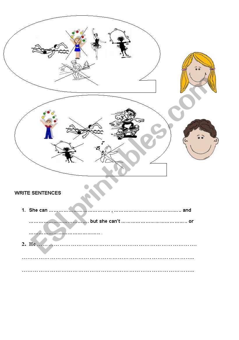 can cant worksheet