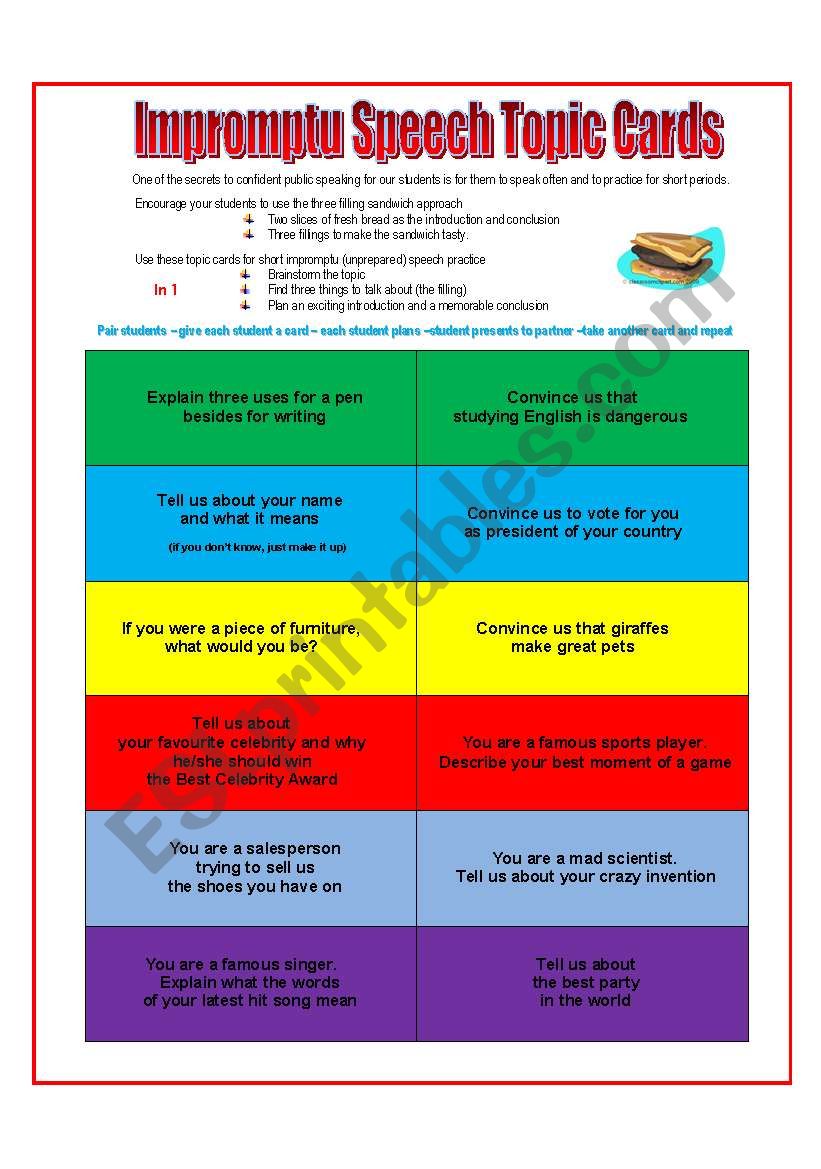 public speech topics in english