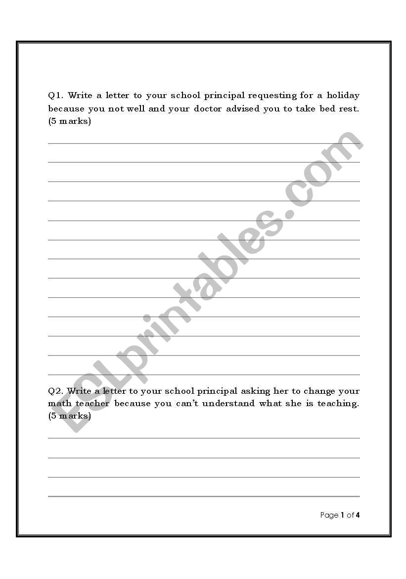 worksheet to practice writing worksheet