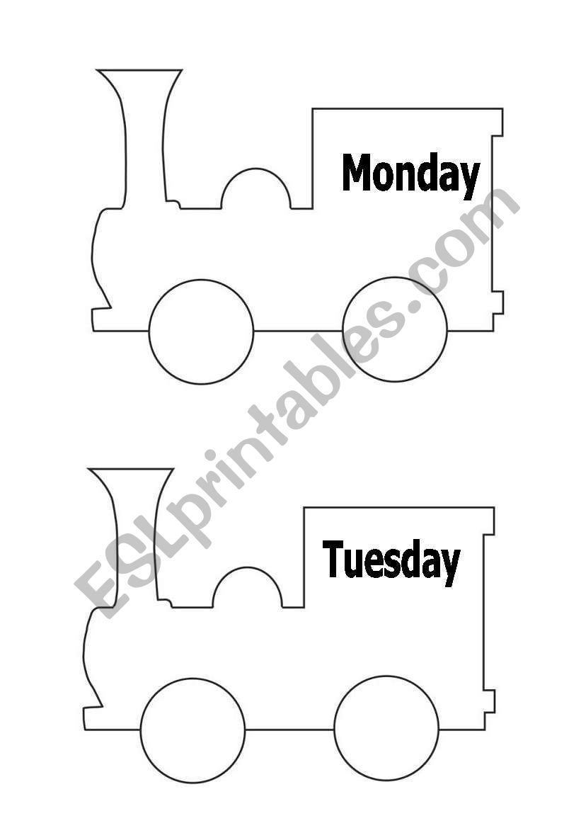 TRAIN-DAYS  worksheet