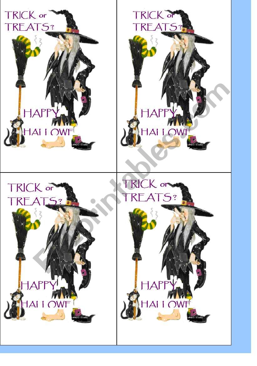 happy halloween worksheet