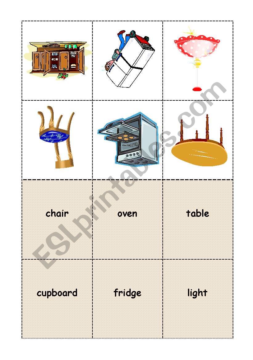 BINGO HOUSE student cards 3/3 worksheet