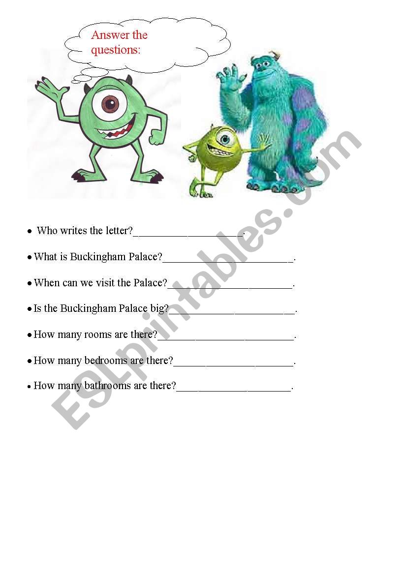 palace2 worksheet