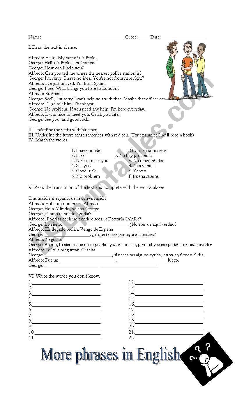 Where s The Nearest Pilce Station ESL Worksheet By Soledad 83