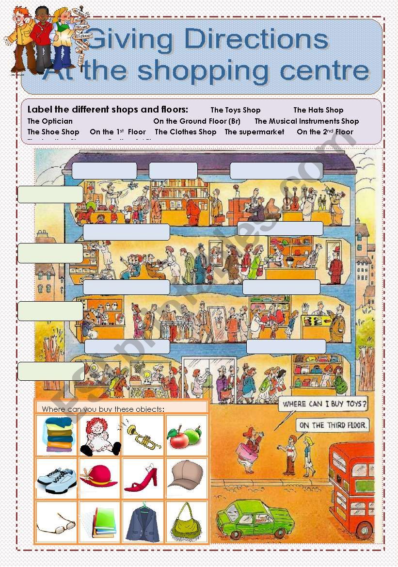 Giving Directions WS Nr1 At the Shopping Centre