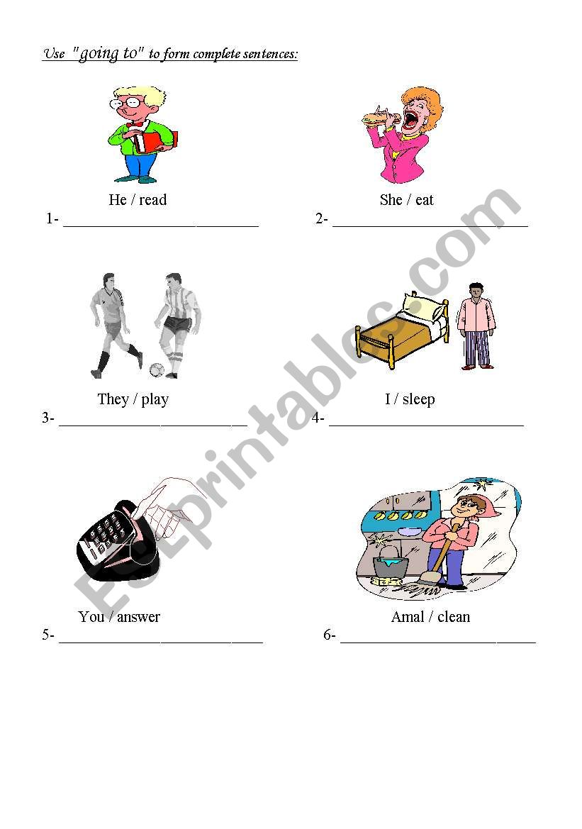going to worksheet