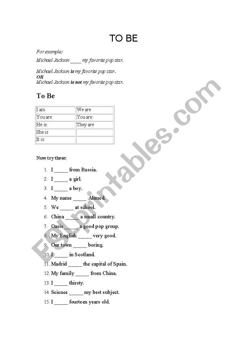 Make simple sentences worksheet