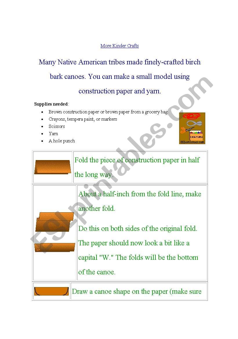 boat worksheet