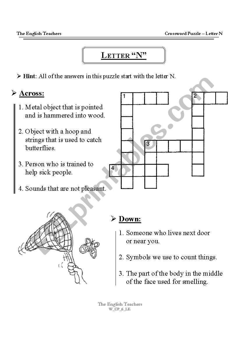 Crossword Puzzle 