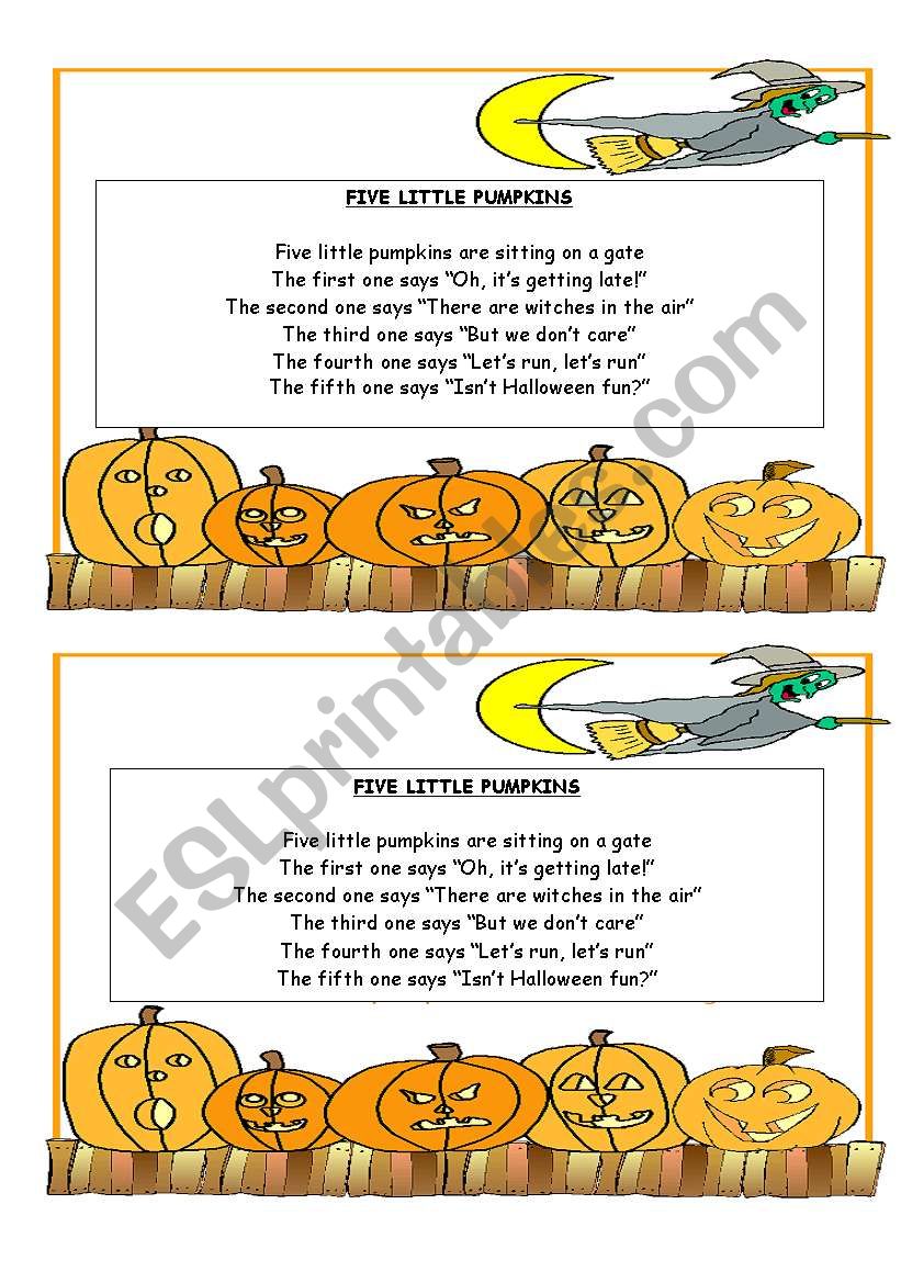 Halloween  worksheet