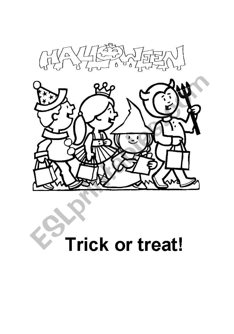 halloween worksheet