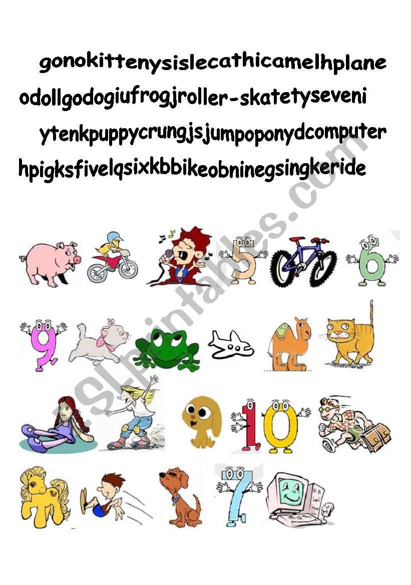 Spelling Practice worksheet