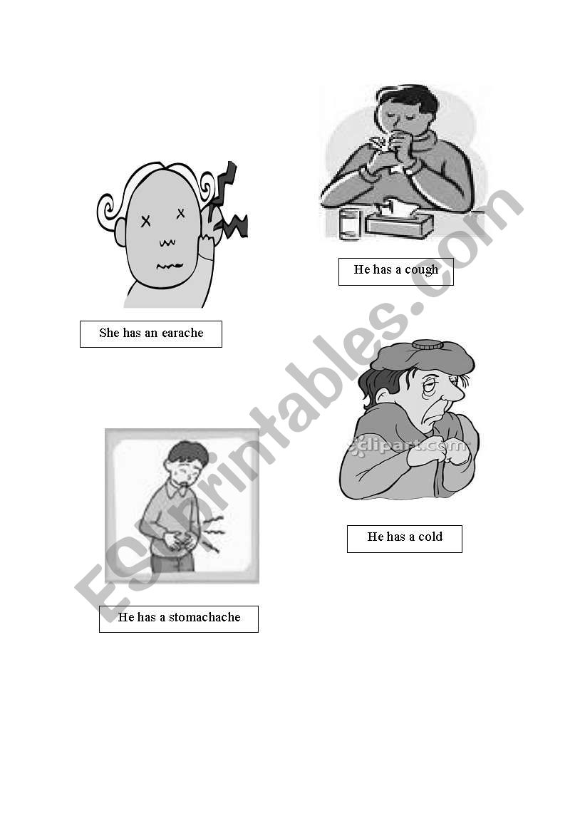 HEALTH PROBLEMS worksheet