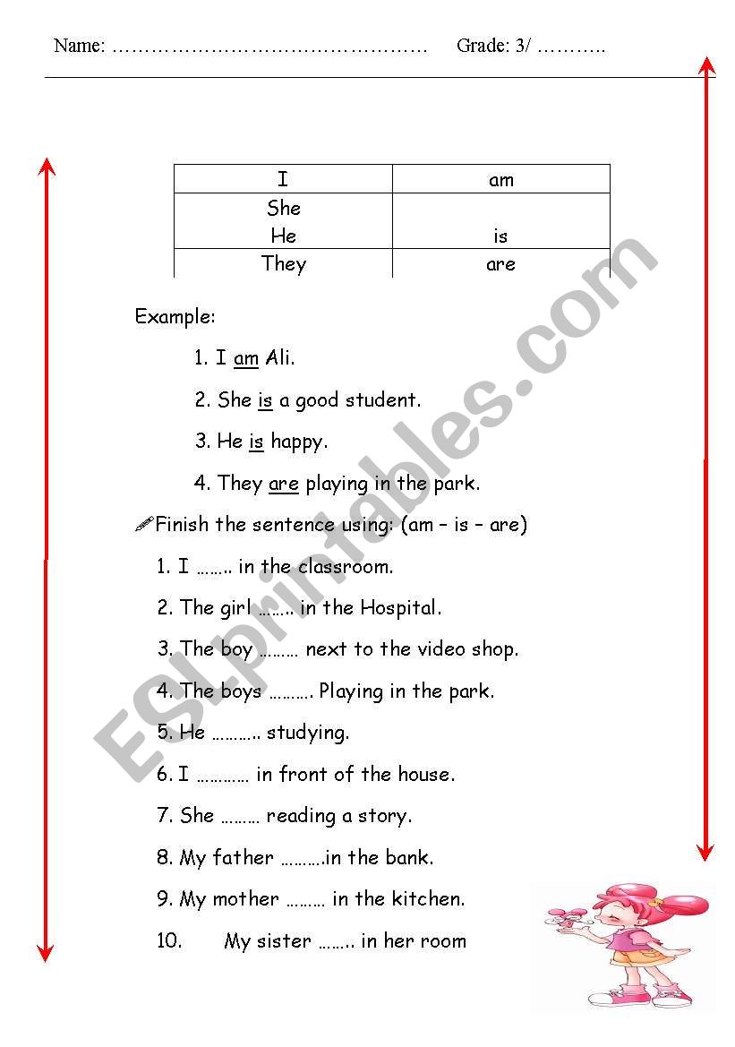 pronouns worksheet