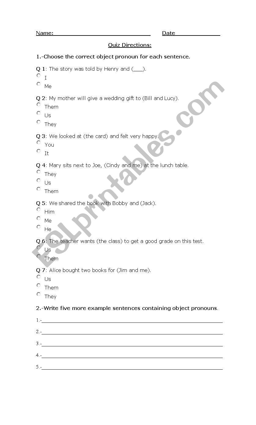 english-worksheets-object-pronouns-quiz
