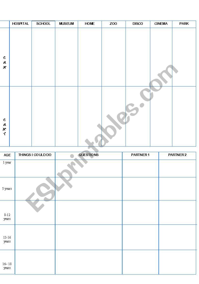 Modal verbs 2 worksheet