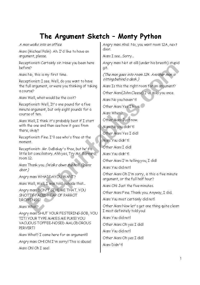 The Argument Sketch worksheet