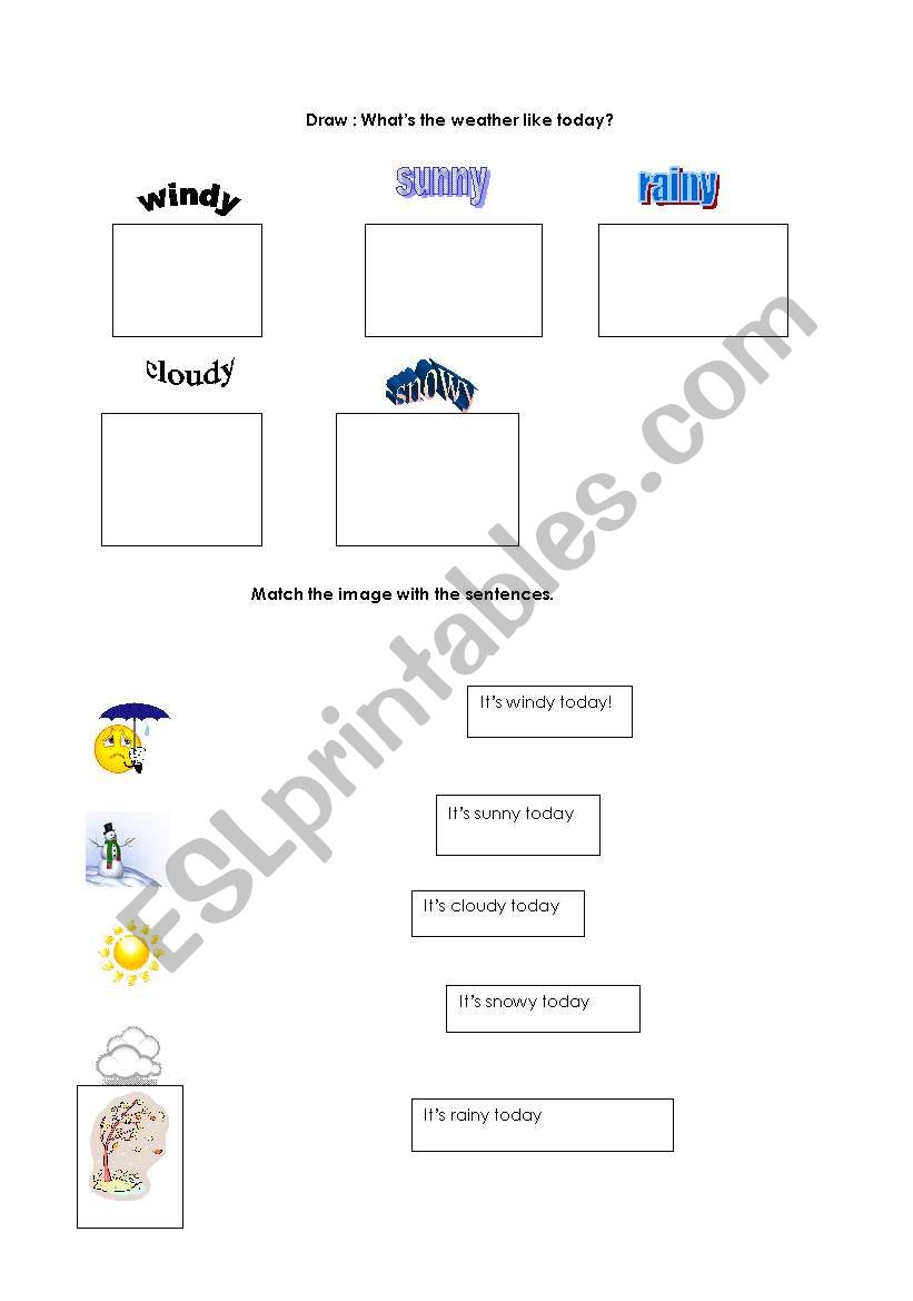 weather worksheet