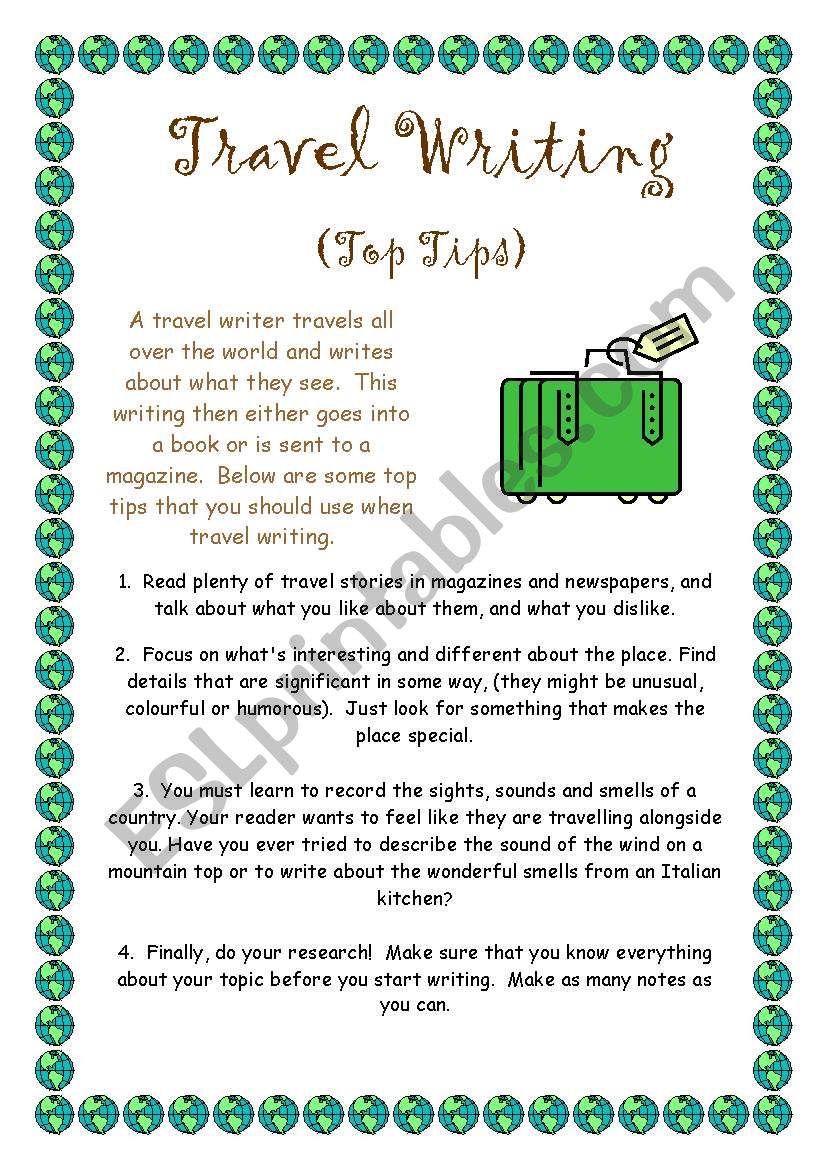 descriptive essay about travelling