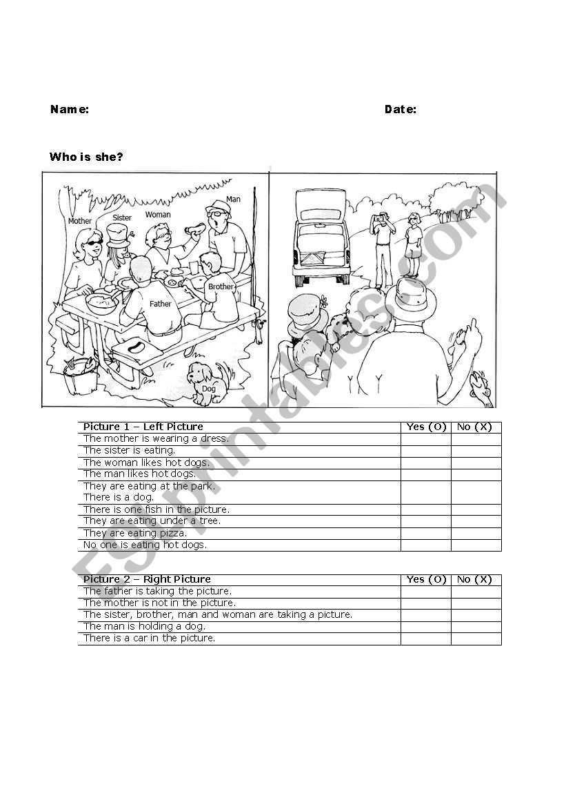 Who is He? What is he doing? - Coloring Activity
