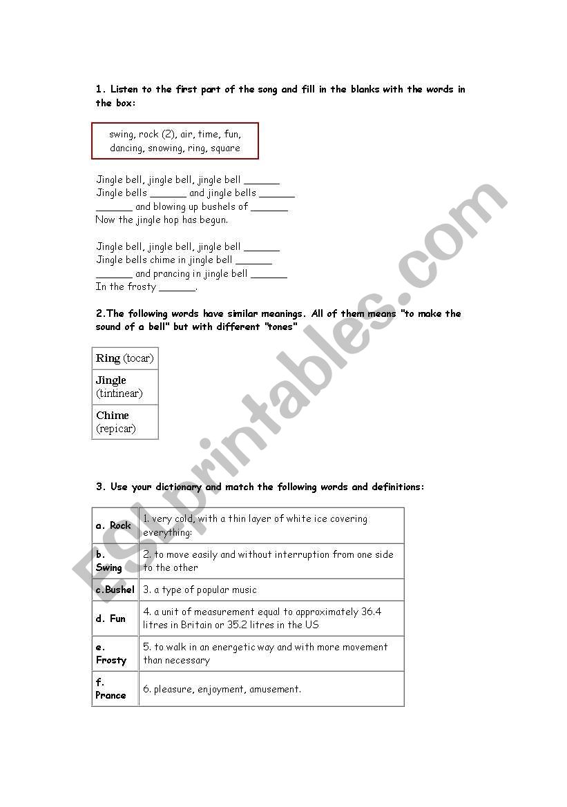 christmas carol activities worksheet