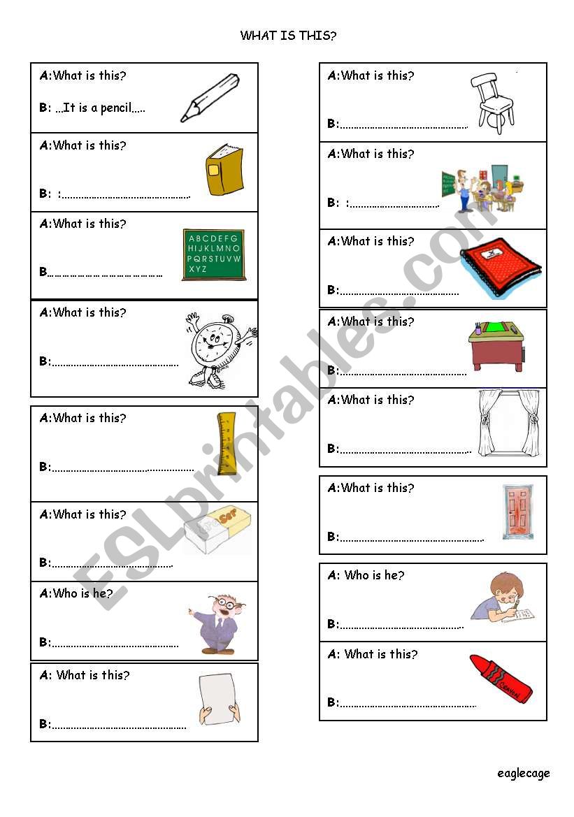 what is this? worksheet