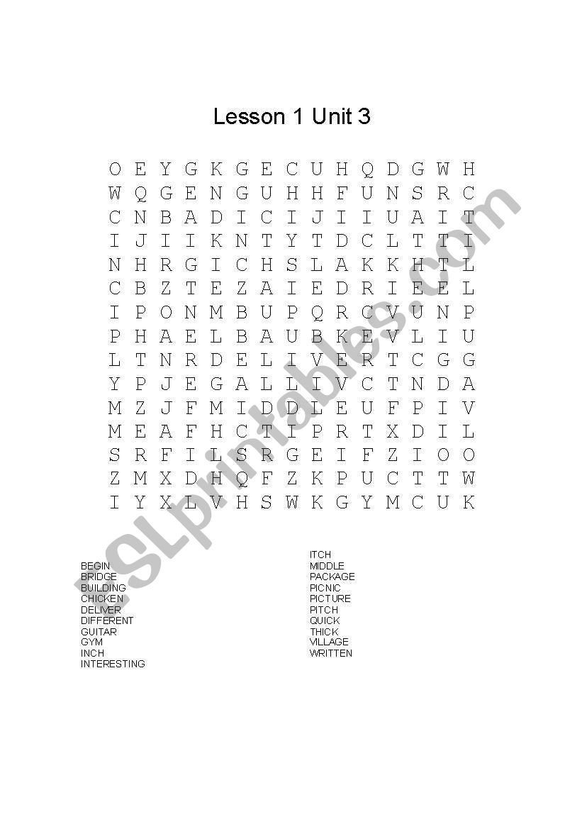 Short sound of /i/ word search