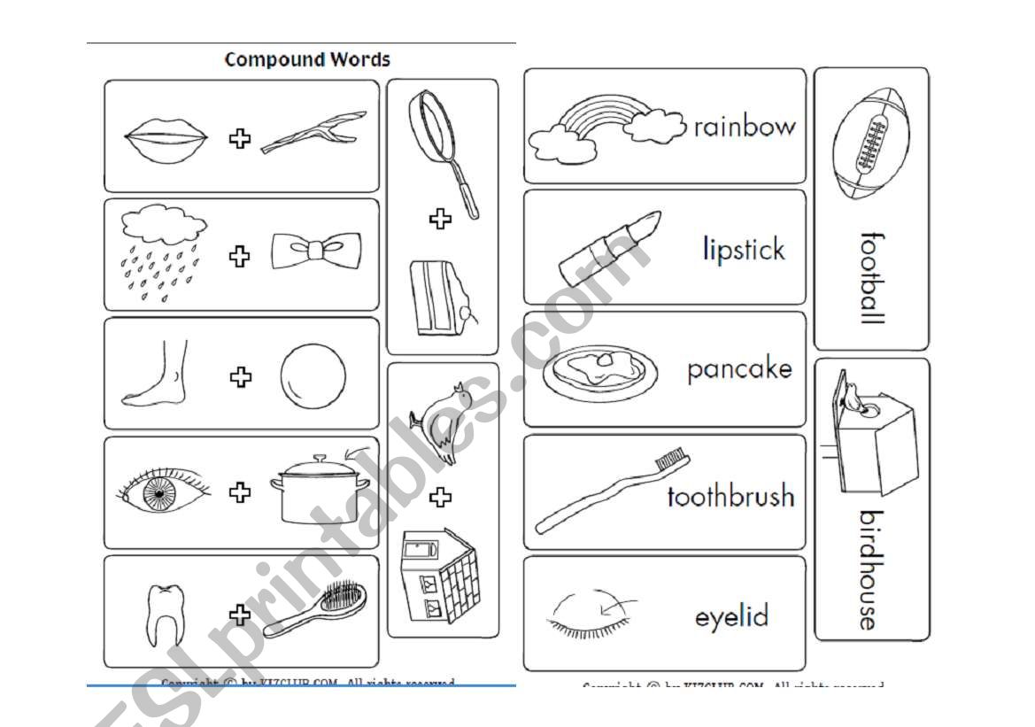 Compound Words worksheet