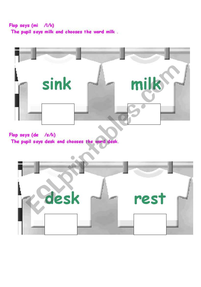 blening worksheet