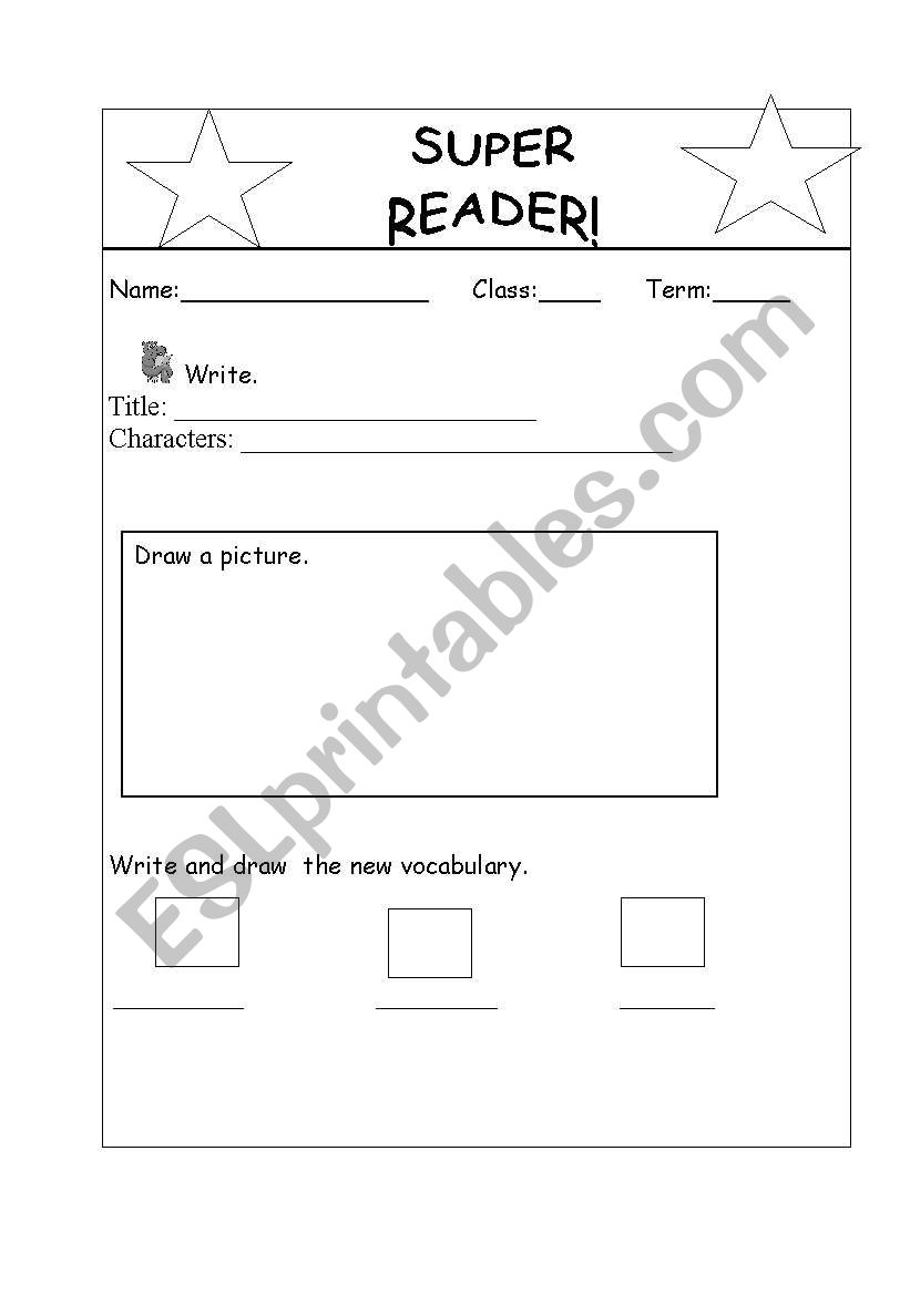 Reading time! worksheet