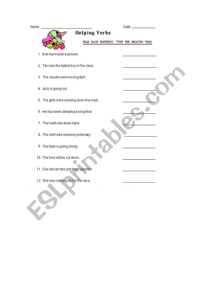 english-worksheets-helping-verbs