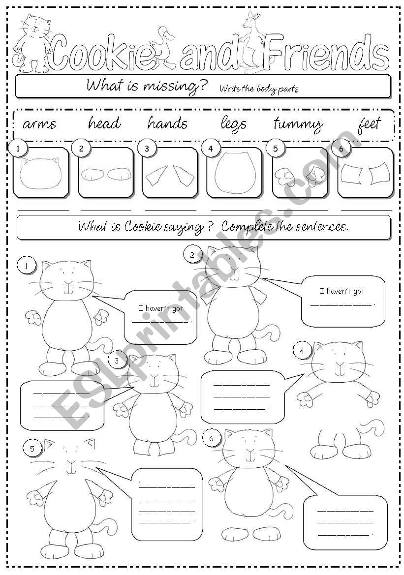 What is missing? part 2 worksheet