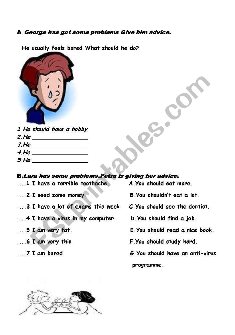 SHOULD worksheet