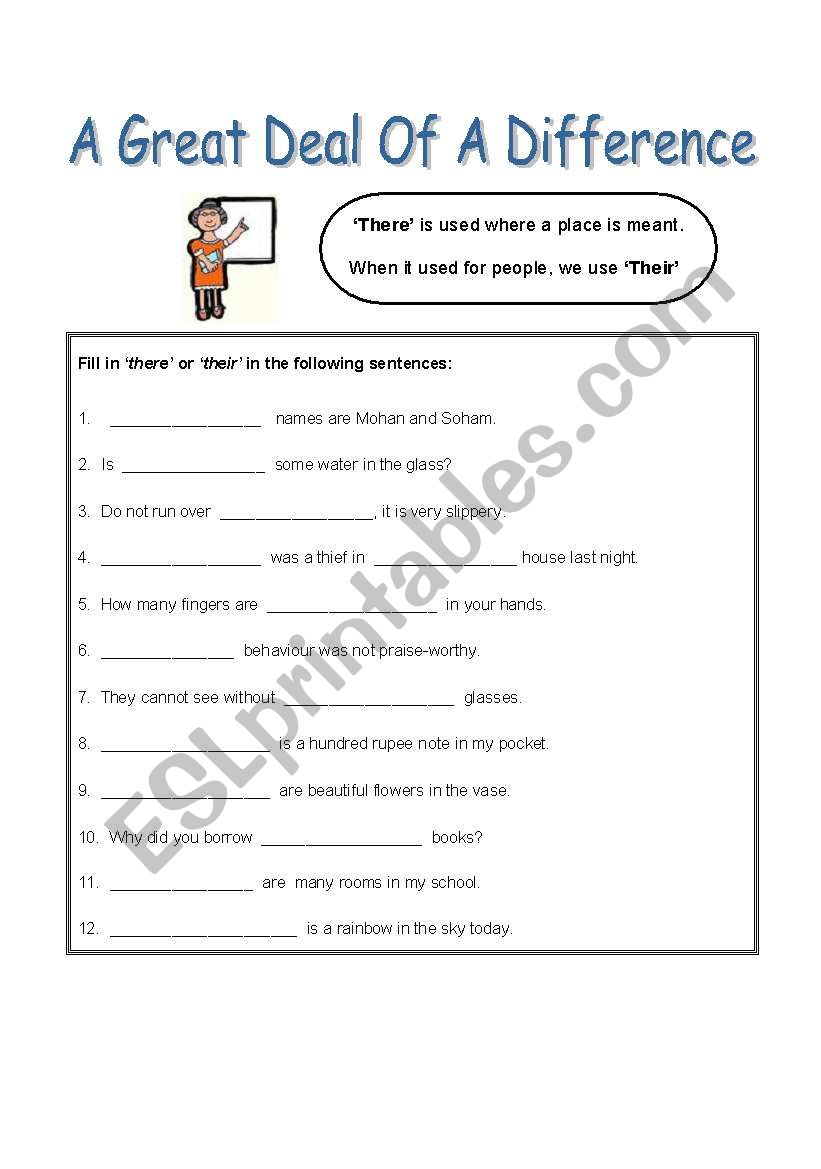 Homophones worksheet