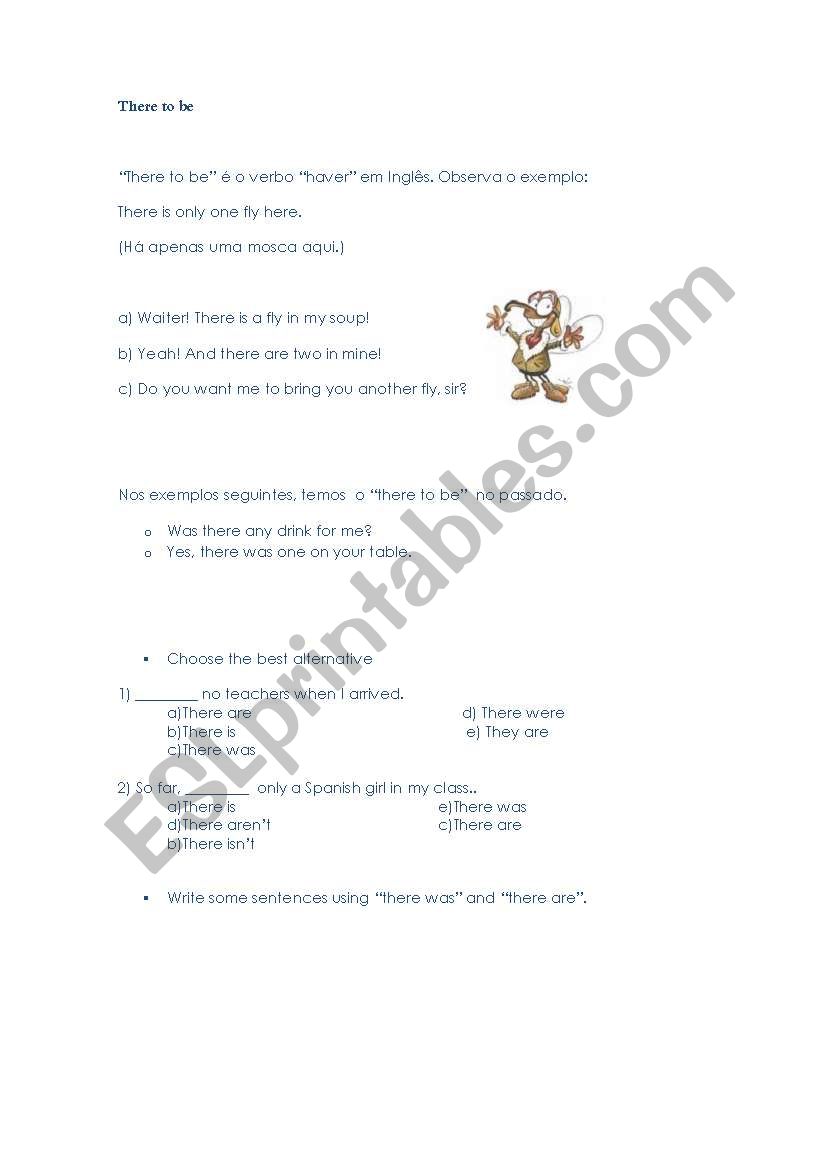 There to be worksheet