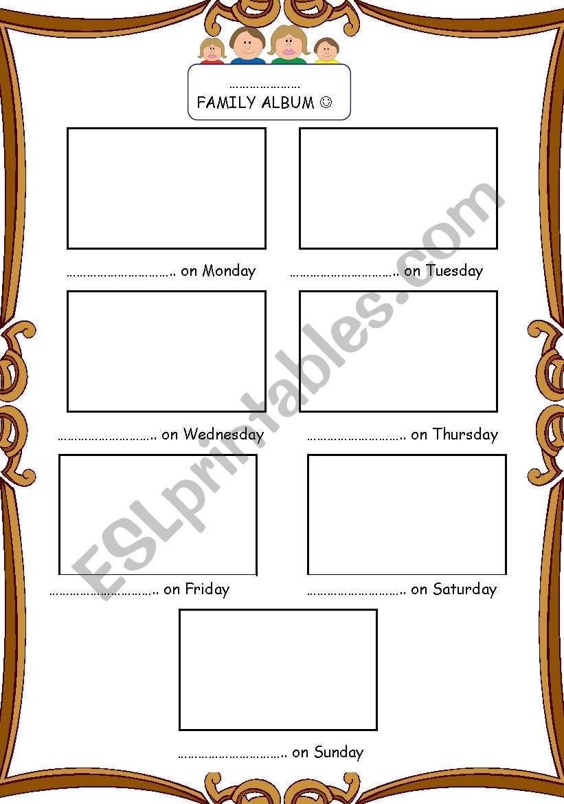 family worksheet